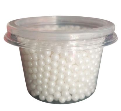 Imagen de Perlas tamaño mediano blanco