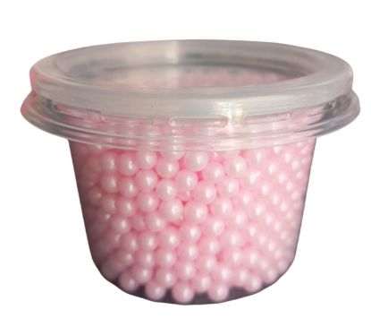 Imagen de Perlas medianas  rosa bb