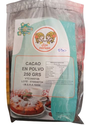 Imagen de Cacao negro 250 grs