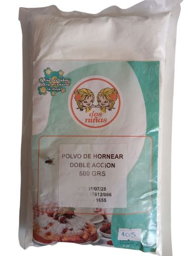 Imagen de Polvo de hornear 2 niñas 500 grs