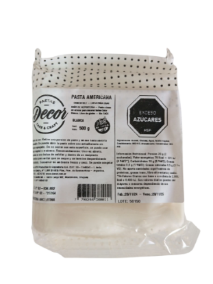 Imagen de Pasta decor 1/2 kg