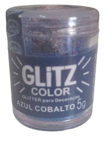 Imagen de Glitter azul cobalto