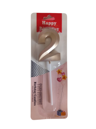 Imagen de Vela 2 dorado