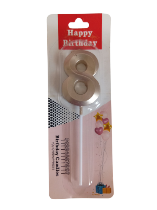 Imagen de Vela 8 dorado