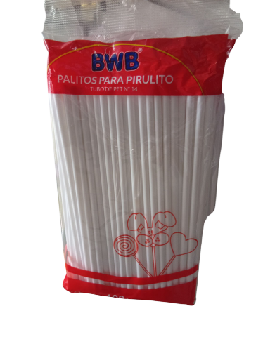 Imagen de Palitos cacke pop blanco 15