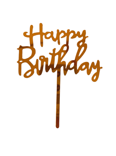 Imagen de Topper chico happy birthay