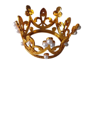 Imagen de Corona mini dorada