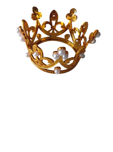 Imagen de Corona mini dorada