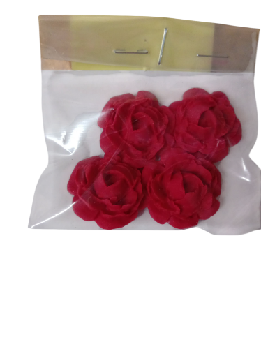 Imagen de Rosas rojas x 4