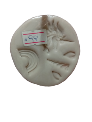 Imagen de Molde de silicona mini unicornio