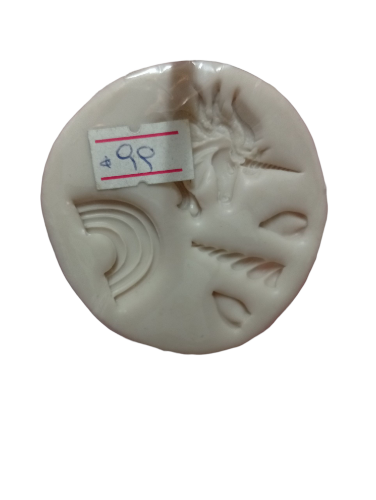 Imagen de Molde de silicona mini unicornio