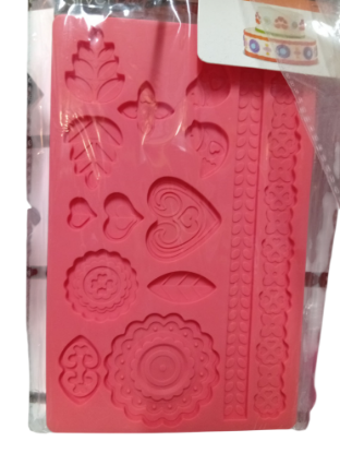 Imagen de Molde silicona formas y guardas