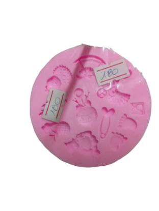 Imagen de Molde silicona de baby shower