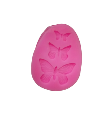 Imagen de Molde silicona de mariposas