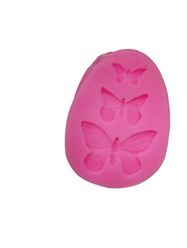 Imagen de Molde silicona de mariposas