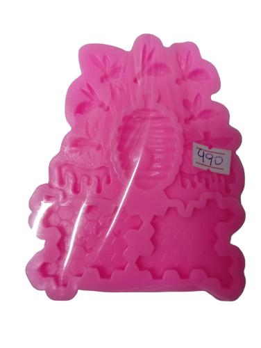 Imagen de Molde silicona de panal de abejas