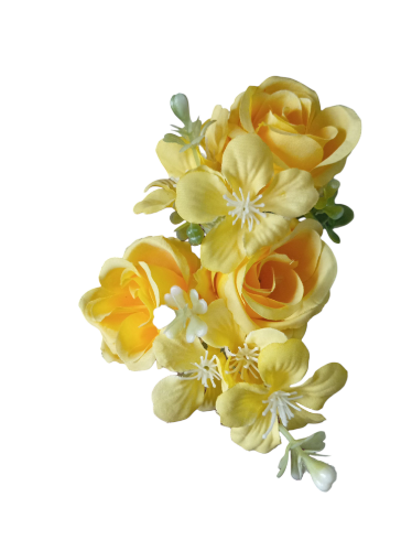 Imagen de Ramo mini rosas amarillas