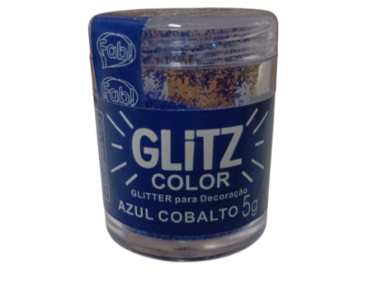 Imagen de Glitter azul cobalto