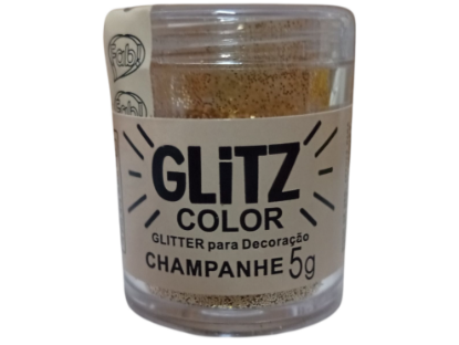 Imagen de Glitter dorado champagne