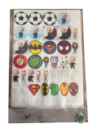 Imagen de Lámina comestibles súper editada