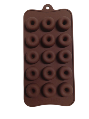 Imagen de Molde silicona de mini donitas
