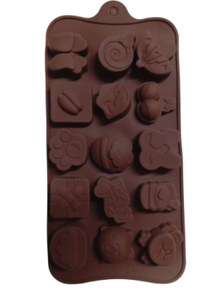 Imagen de Molde silicona bombones surtidos