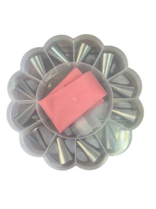 Imagen de Set de 12 punteros con manga de silicona y acople