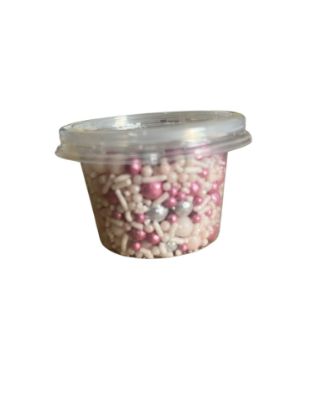 Imagen de Sprinkles rosa suave y blanco