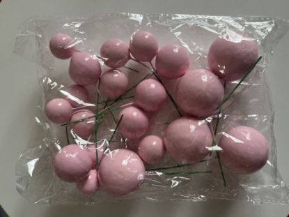 Imagen de Esferas rosadas x 20