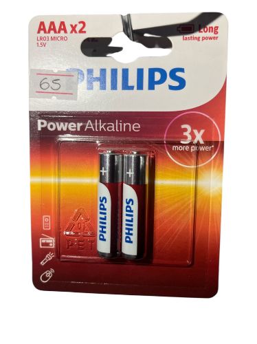 Imagen de Pila AAA X 2 alcalinas