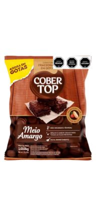 Imagen de Cober top semi amargo gotas 1 kg