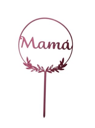 Imagen de Topper redondo mamá